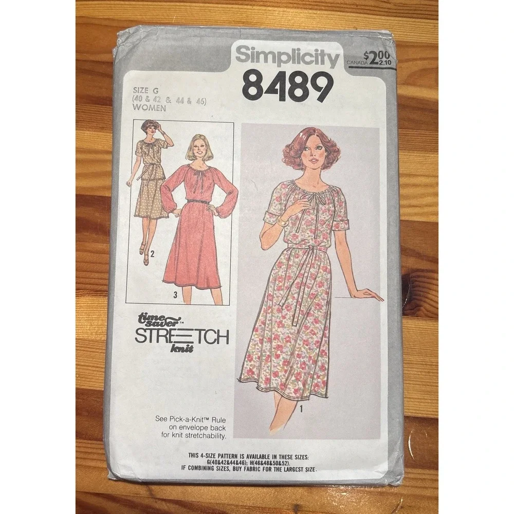 Lot of 7 Vintage 1970s Sewing Patterns Simplicity McCalls Butterick Boho Retro